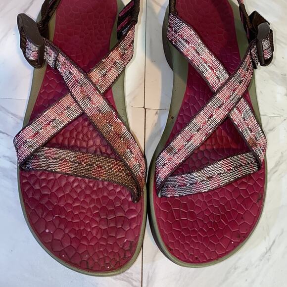 Chaco Chari Cycloid Scale Strap Sandals Size 8 - Picture 5 of 10
